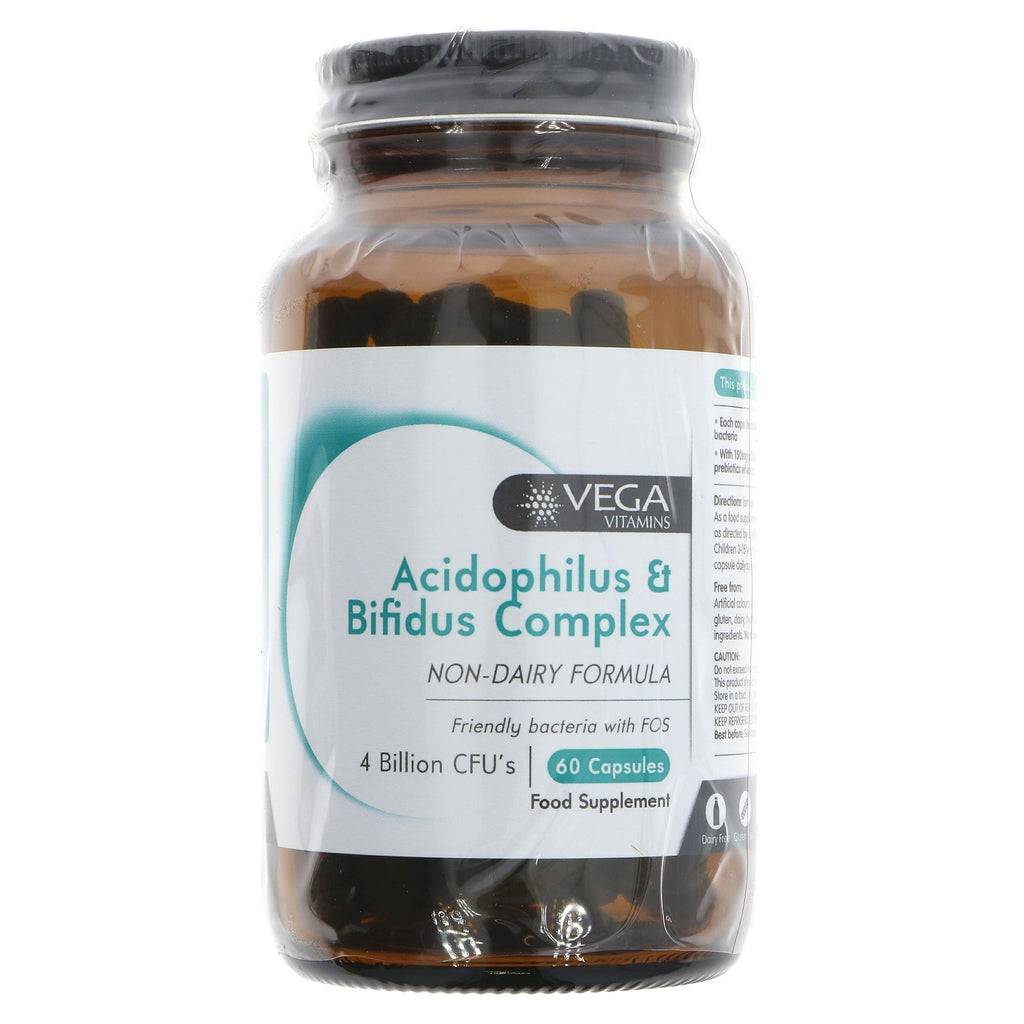 Vega | Acidophilus & Bifidus Complex - non-dairy | 60 capsules