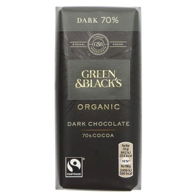 Green & Blacks | 70% Dark Chocolate | 35G
