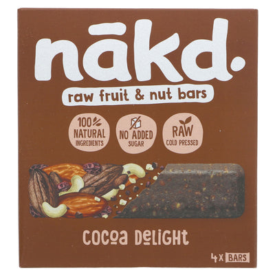Nakd | Cocoa Delight Multipack | 4 x 35g