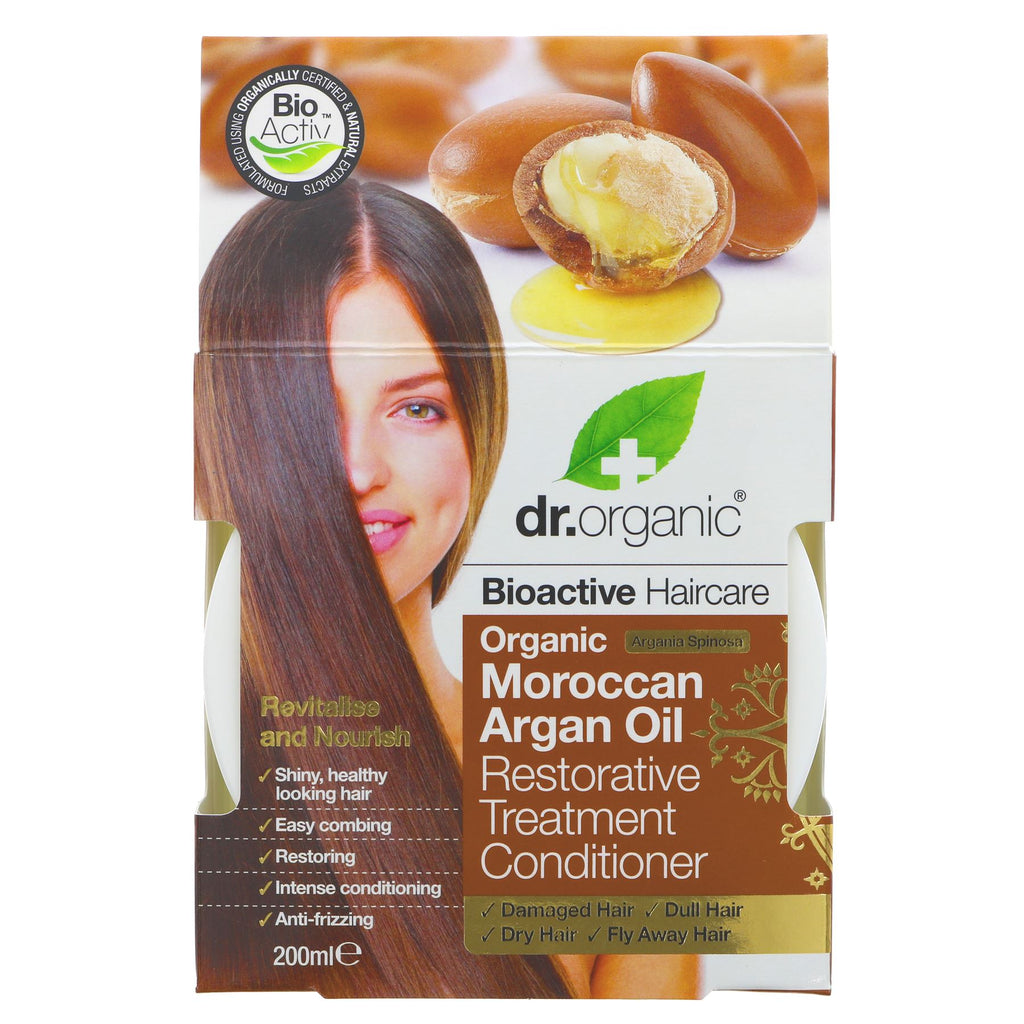 Dr Organic | Moroccan Argan Oil Treatment - Treatment Conditioner | 200ml