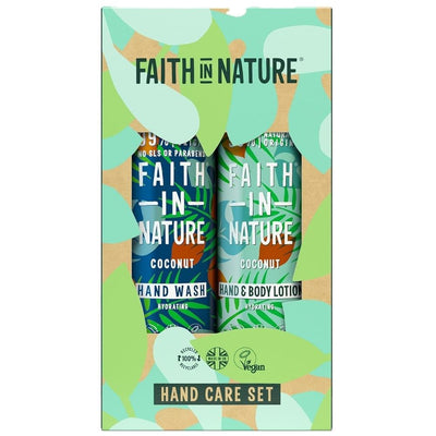 Faith In Nature | Coconut Handwash & Body Lotion | 2 x 400