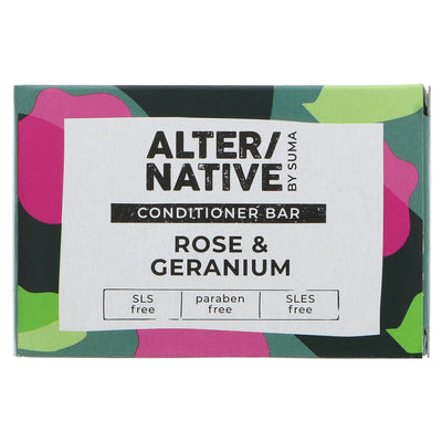 Alter/Native | Hair Conditioner Bar - Rose - With geranium | 90g