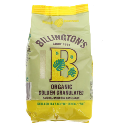 Billingtons | Granulated Sugar - Organic | 500 G