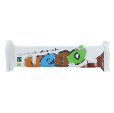 Vego | Whole Hazelnut Chocolate Bar | 150G