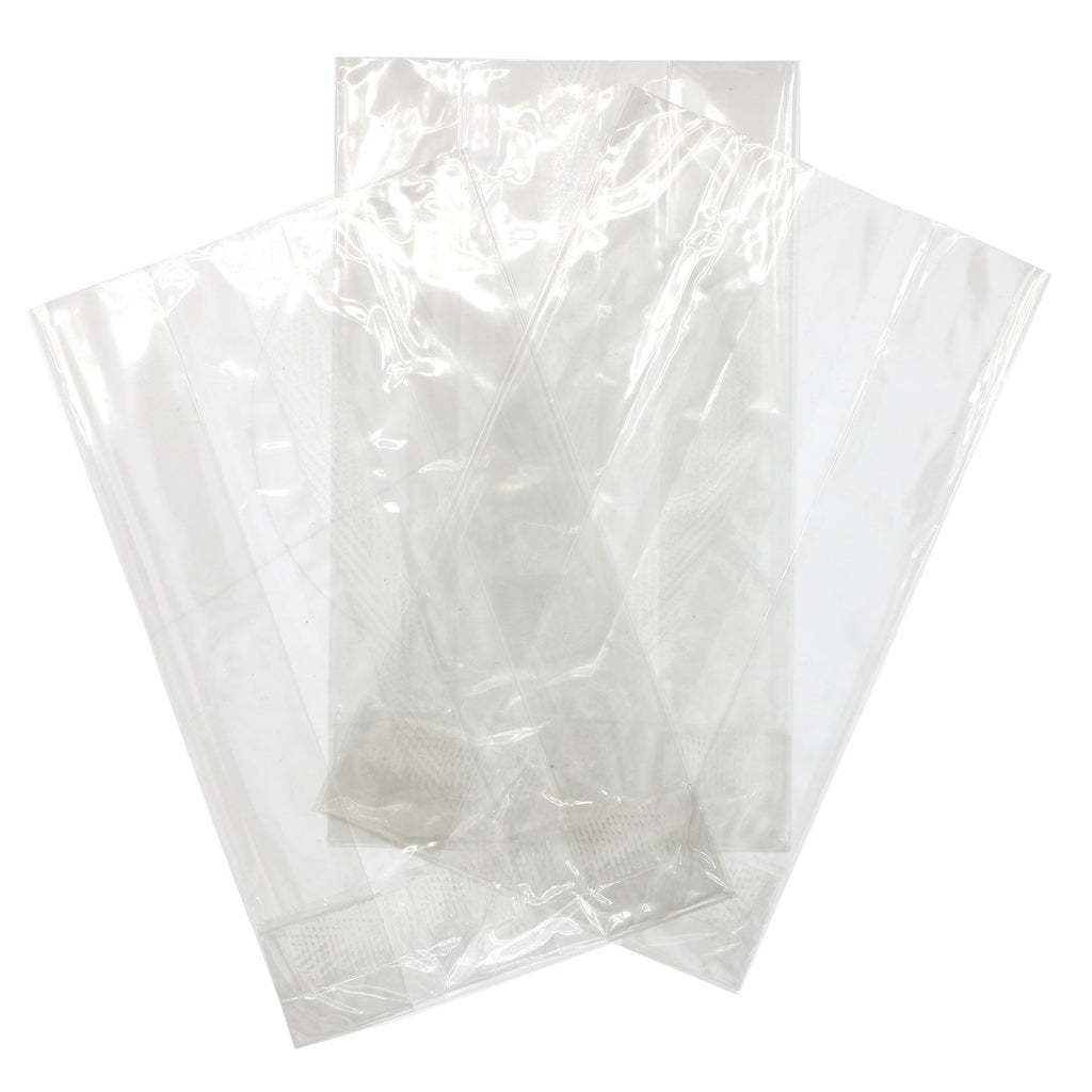 Vegan-friendly cellophane bags for homemade treats, gifts, and soap bars. Block bottom and food-safe. 1000 bags.