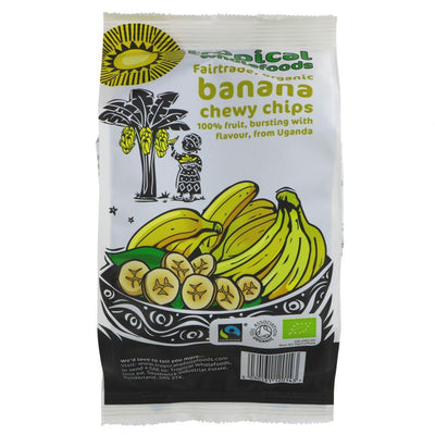 Tropical Wholefoods | Sun Dried Banana Chips | 150g