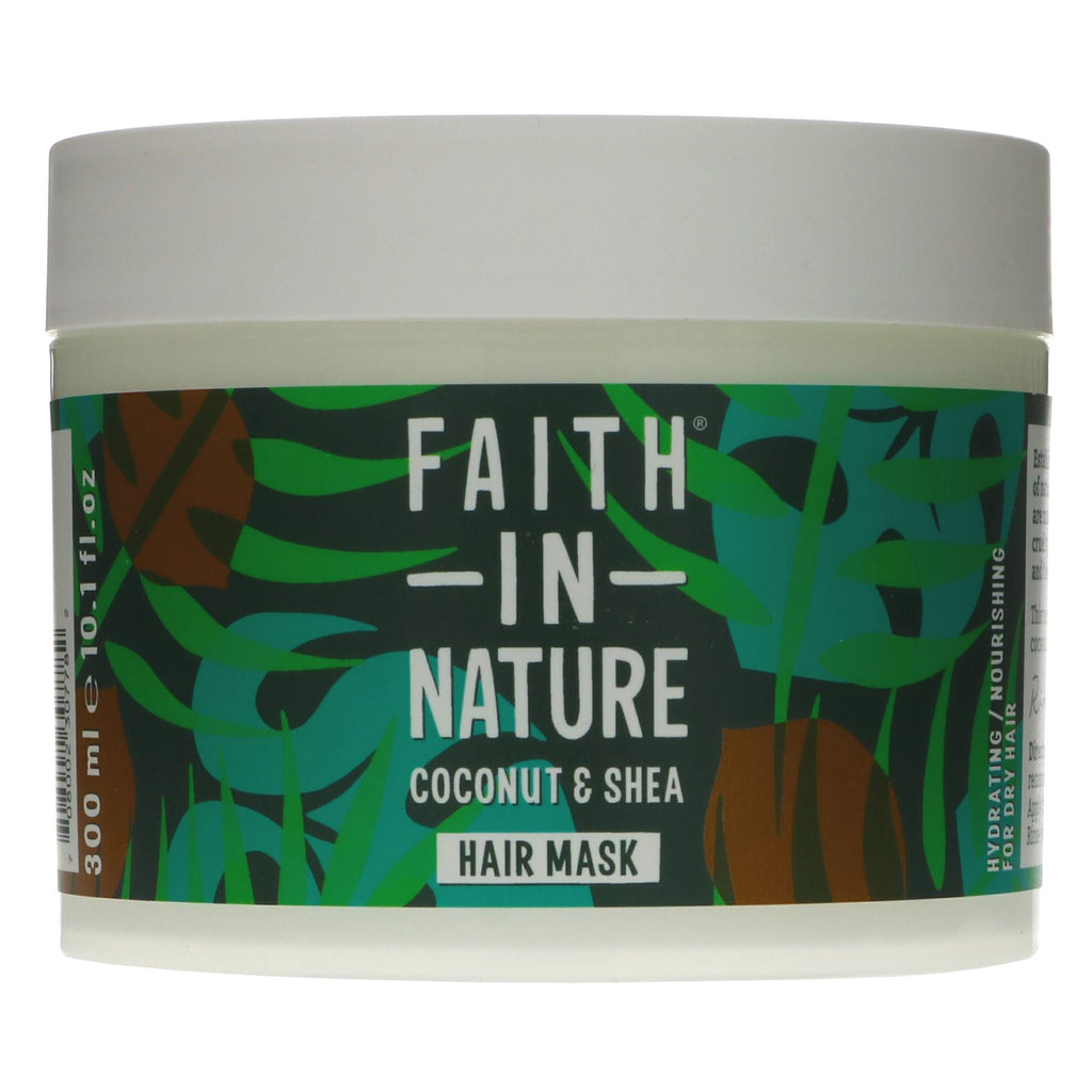 Faith In Nature | Coconut & Shea Butter Hydrating Hair Mask | 300ml