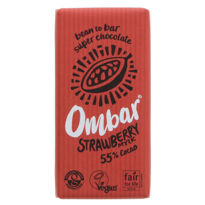 Ombar | Strawberry Mylk Raw Chocolate | 35G