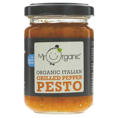 Mr Organic | Grilled Pepper Pesto - no added sugar | 130g