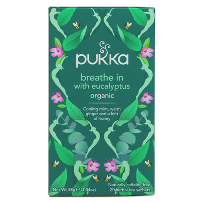 Pukka | Breathe In - Cooling Mint, Ginger and Honey | 20 bags