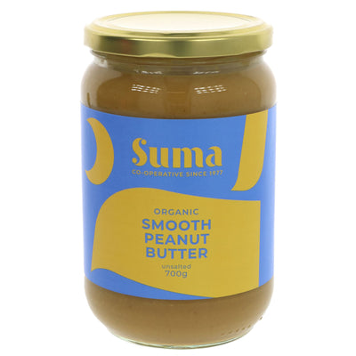 Suma | Peanut Butter, Smooth No Salt - Jumbo jar, organic | 700g