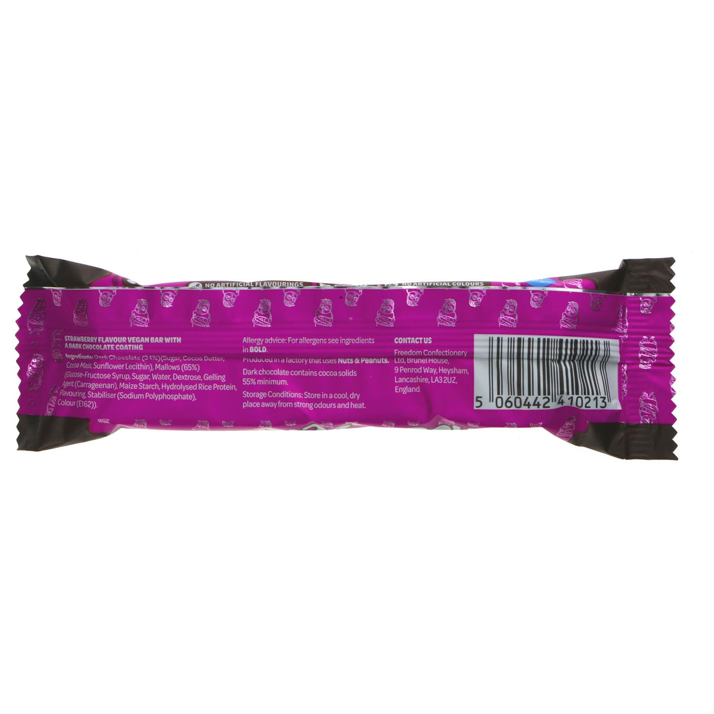 Gluten-Free Vegan Strawberry Mallow Out Bar | 35G | Dairy-Free Chocolate Coating