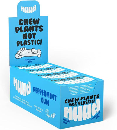 Discover Nuud Peppermint Gum, the plastic-free, plant-based, and biodegradable alternative to regular gum. Say goodbye to chewy plastic hidden in your gum and hello to a guilt-free chewing experience that's good for the planet. With its refreshing peppermint flavor, Nuud Gum is the perfect eco-friendly choice for a fresh breath sensation.