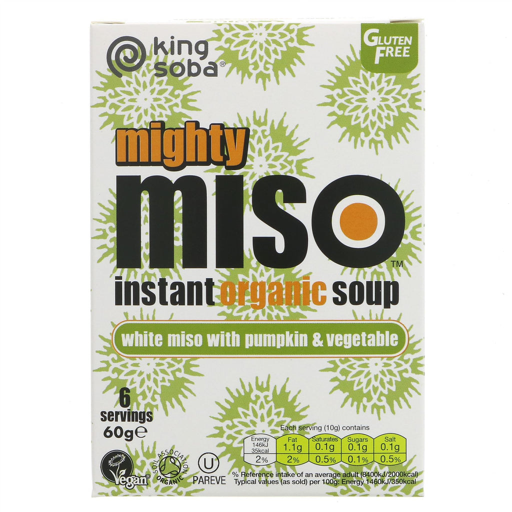 King Soba | Og Miso Soup Pumpkin & Veg | 60g