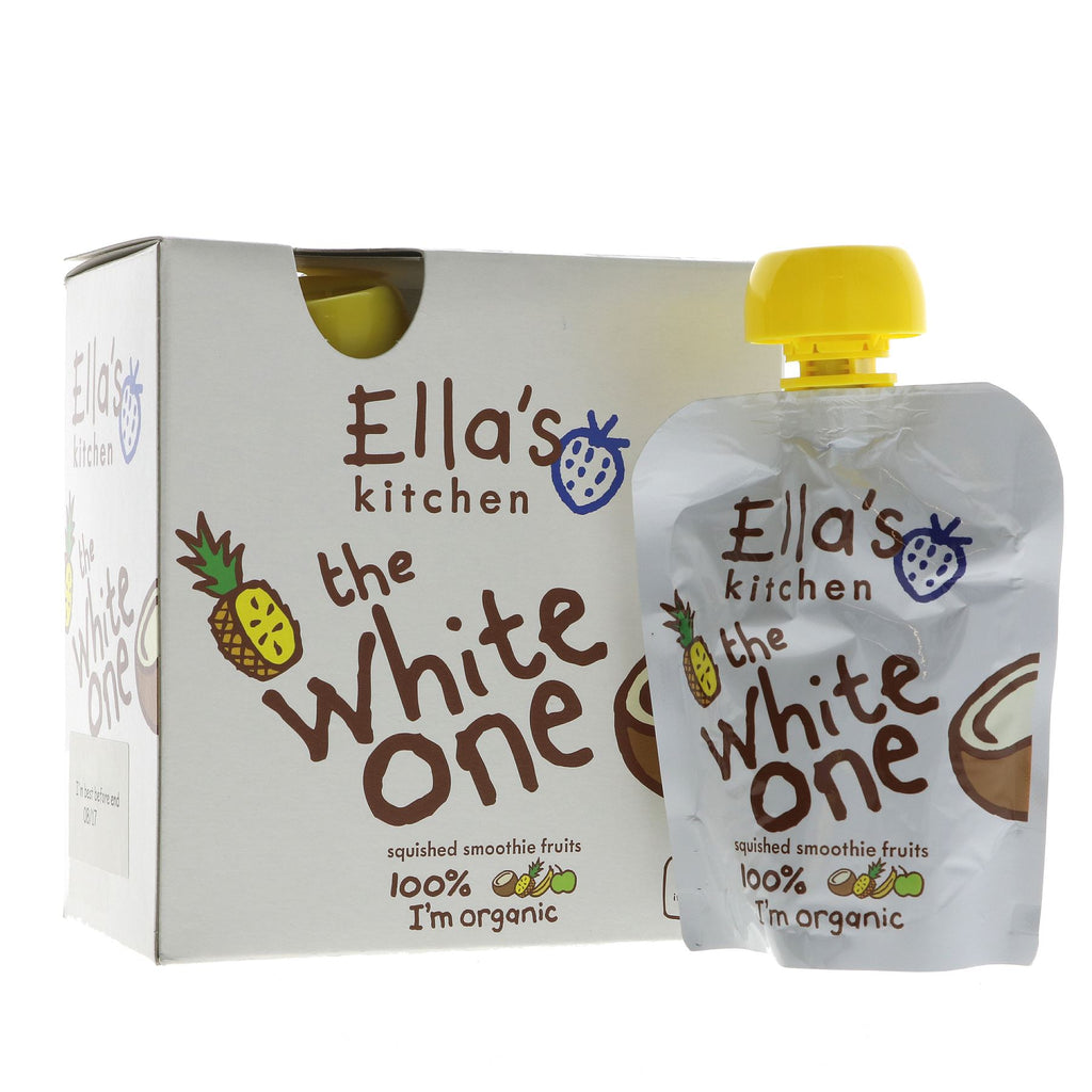 Ella's Kitchen | The White One - Multi Pack | 4 X 90G