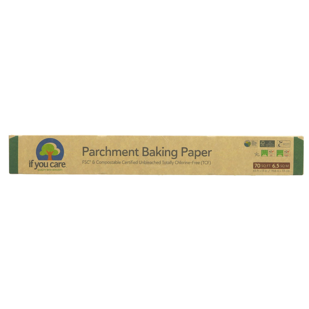 If You Care | Parchment Baking Paper - 19.8 x 33cm | 1 rolls