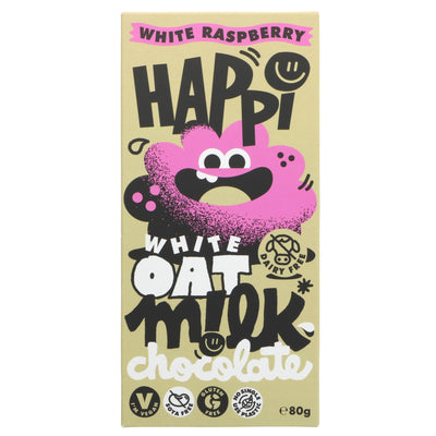 Happi | White Chocolate & Raspberry | 80g