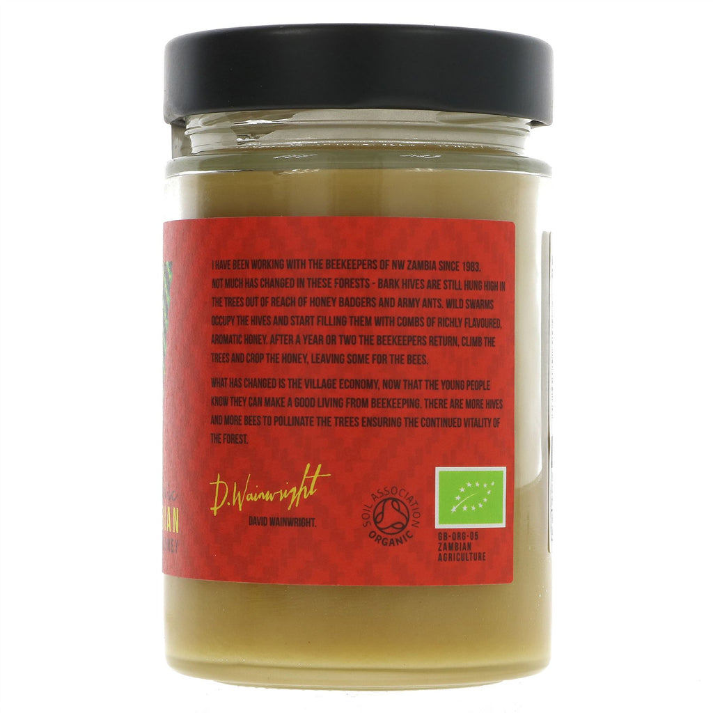 Organic Fairtrade Forest Honey Set from Zambia - 380G