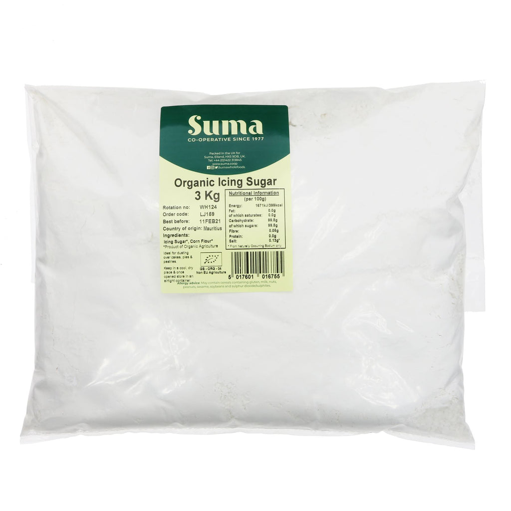 Suma | Icing Sugar - Organic | 3 KG