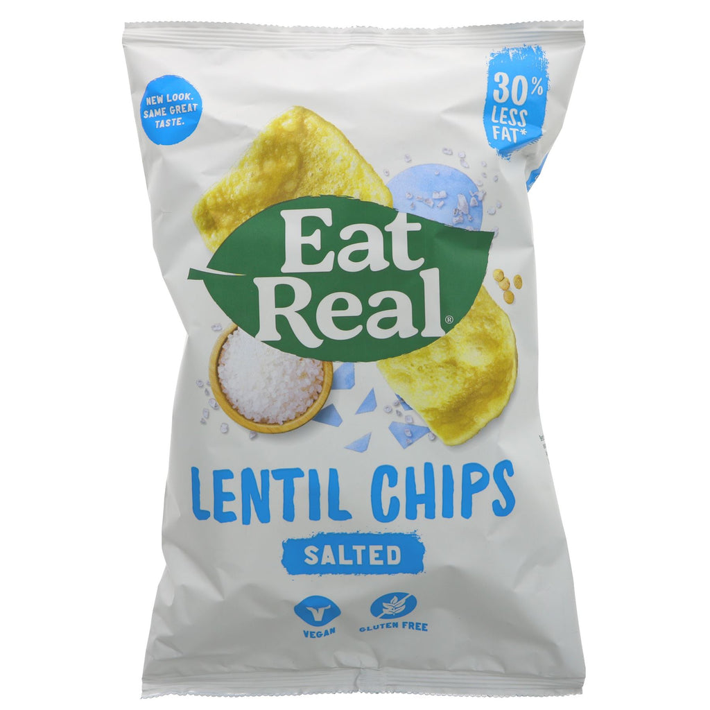 Eat Real | Lentil Chips Sea Salt | 113g