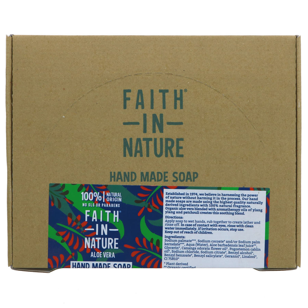 Faith In Nature | Loose Soap - Aloe Vera - With ylang ylang & patchouli | 100g