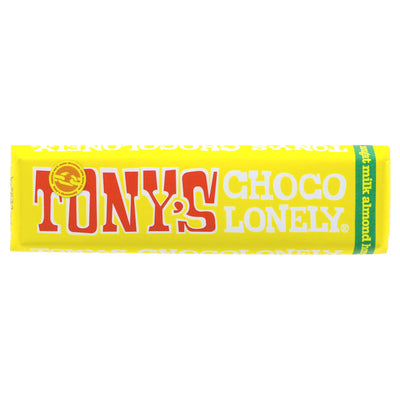 Tony's Chocolonely | Milk 32% Almond Honey Nougat | 47g