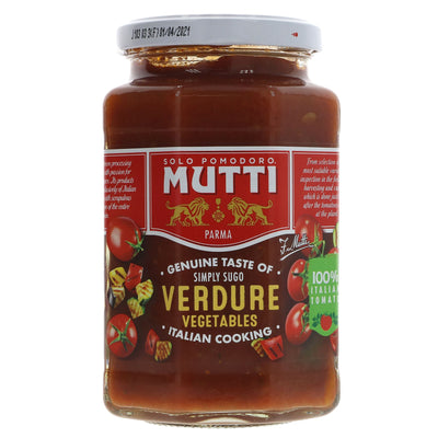 Mutti | Tomato Pasta Sauce - Vegetable | 400G
