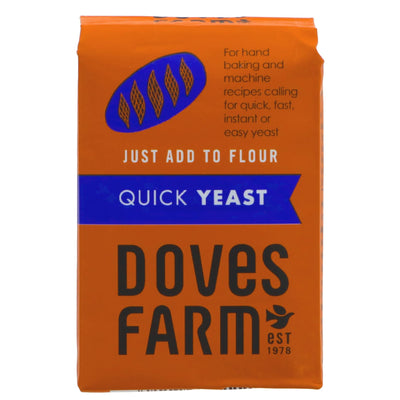 Doves Farm | Quick Yeast - Now in Outers of Two | 8 x 125g
