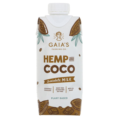 Gaia's Farming Co | Hemp & Coco Chocolate M*lk | 330ml