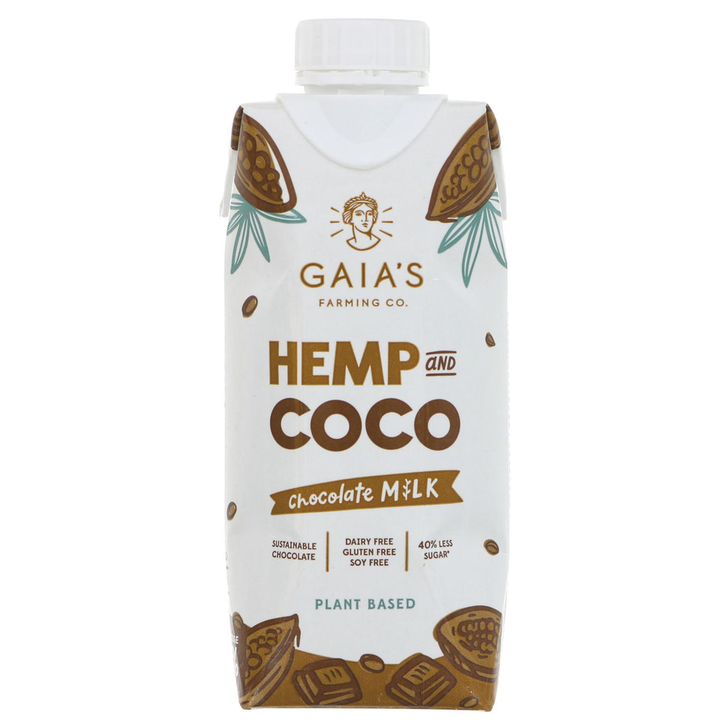 Gaia's Farming Co | Hemp & Coco Chocolate M*lk | 330ml