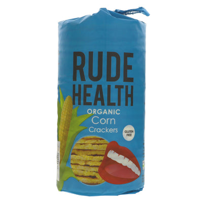 Rude Health | Corn Crackers | 130G