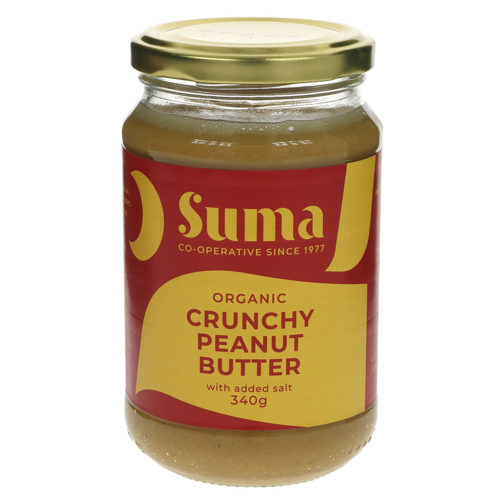Suma | Peanut Butter, Crunchy + Salt - Organic | 340g