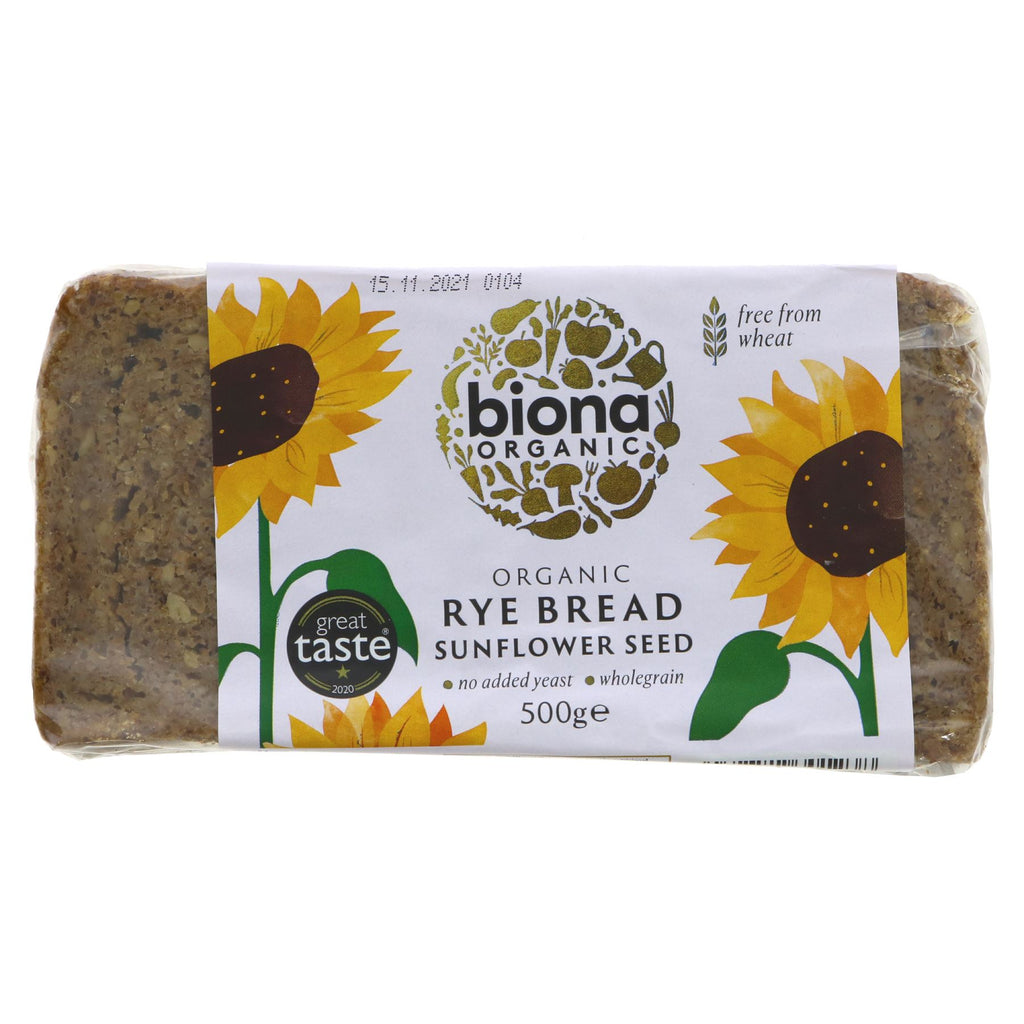 Biona | Rye Bread - Sunflower Seed | 500G