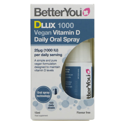 Better You | Dlux 1000 Vegan Vit D Daily Oral/Sp | 15ml