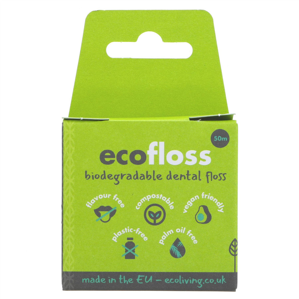 Ecoliving | Dental Floss - Plant-Based | 50m