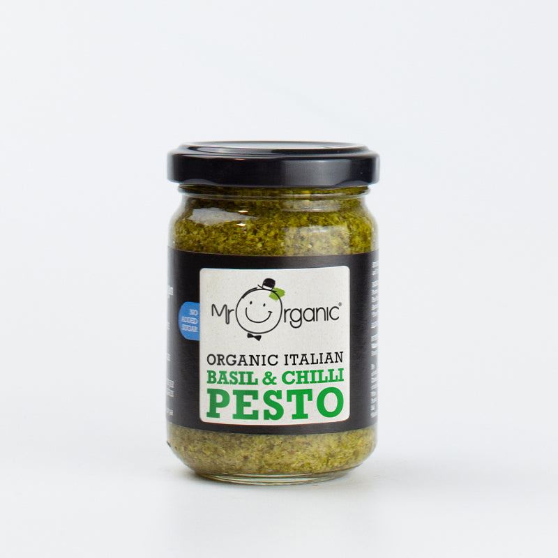 Mr Organic | Basil & Chilli Pesto | 130g