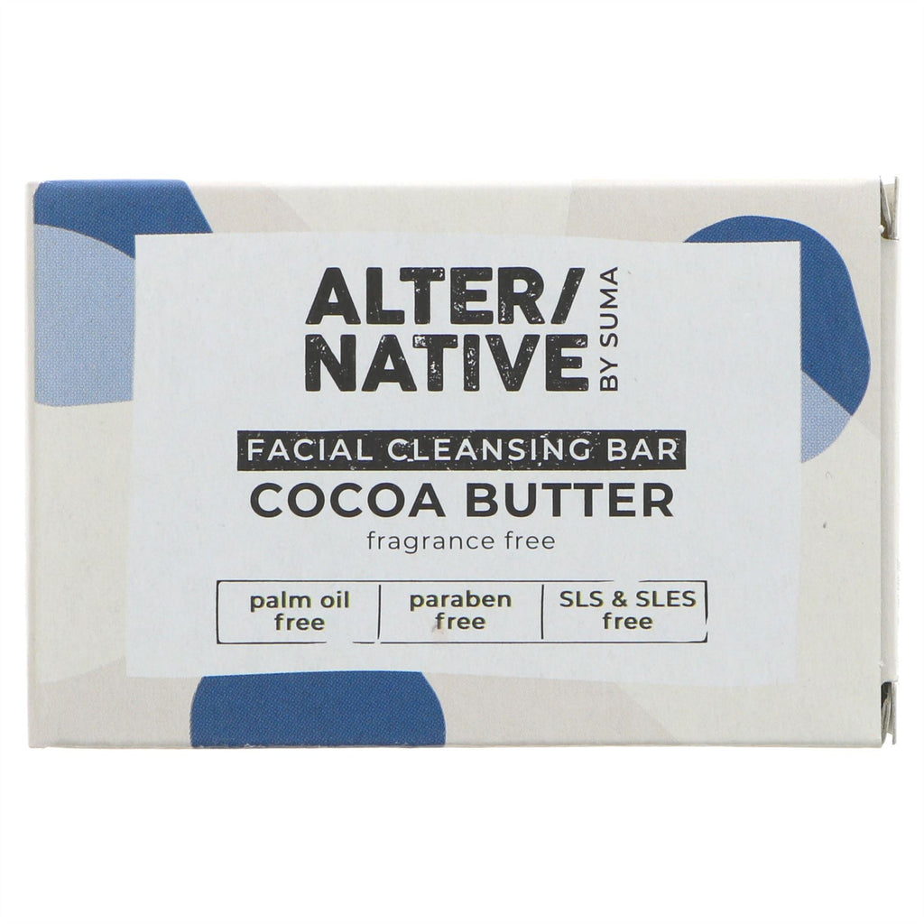 Alter/Native | Skincare - Facial Bar - Cocoa - Cocoa butter - Sensitive skin | 95g