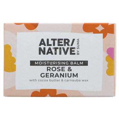 Alter/Native | Skincare - Moisturising Bar - Rose - With rose / geranium & orange oil | 90g