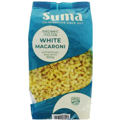 Suma | White Macaroni Pasta - Organic | 500g