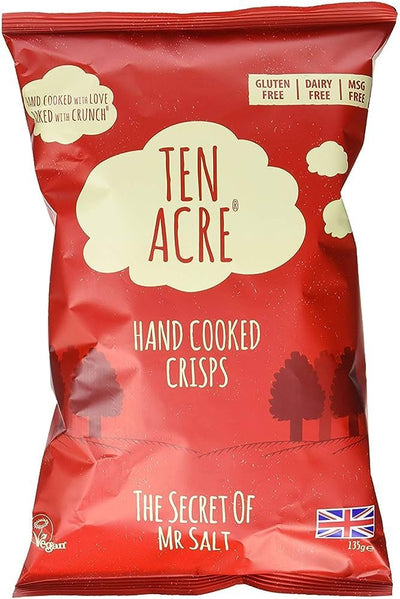 Ten Acre Crisps | Sea Salt Crisps | 135g