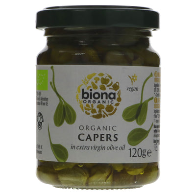 Biona | Capers In Olive Oil | 120G