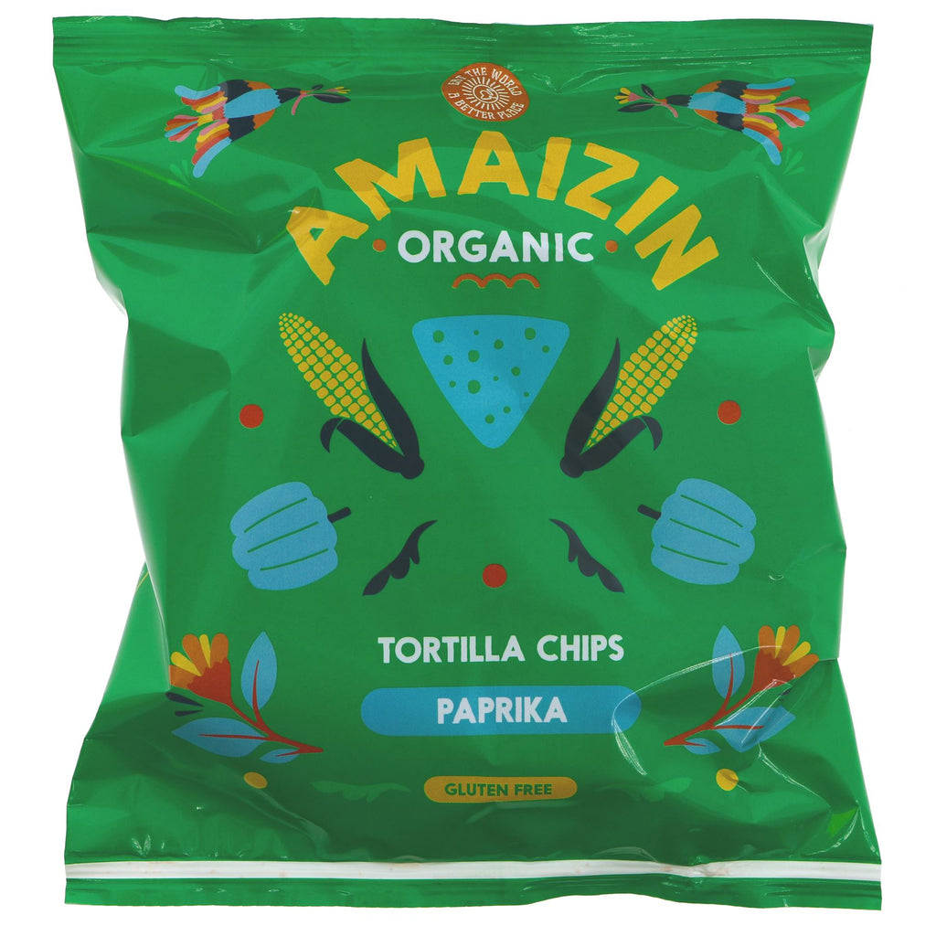 Amaizin | Bio Corn Chips Paprika | 75G