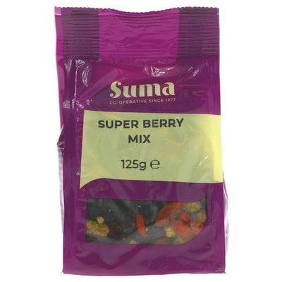 Suma | Super Berry Mix - Cranberry,Goji,Blue,Mulberry | 125g