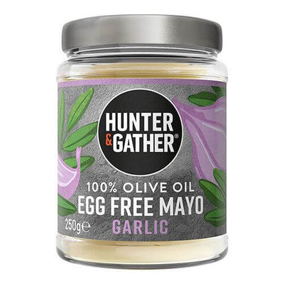 Hunter And Gather | Egg Free Olive Oil Mayo - Garlic | 250g
