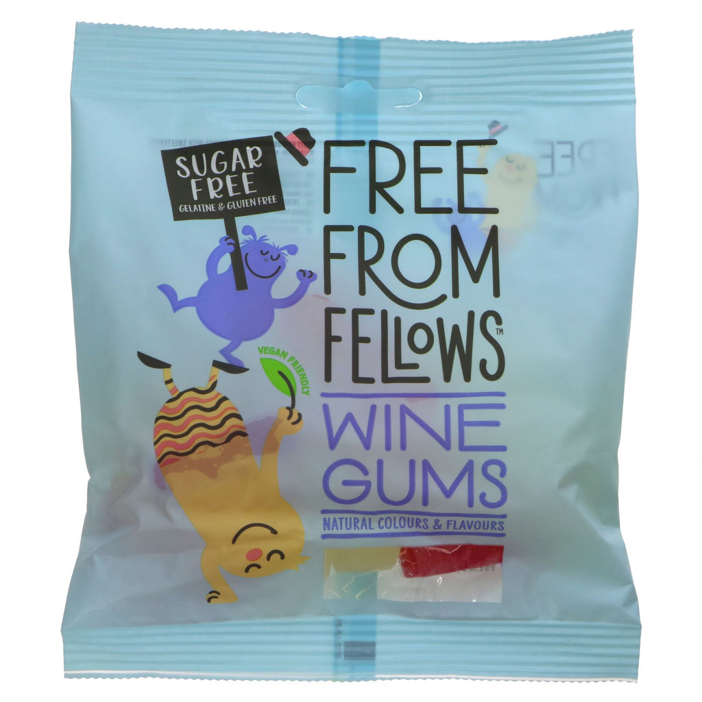 Free From Fellows | Wine Gums - sugar, gelatine & gluten free | 100g