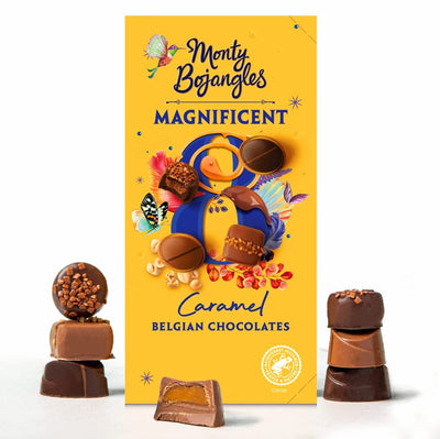 Monty Bojangles | Caramel Belgian Chocolates | 115g