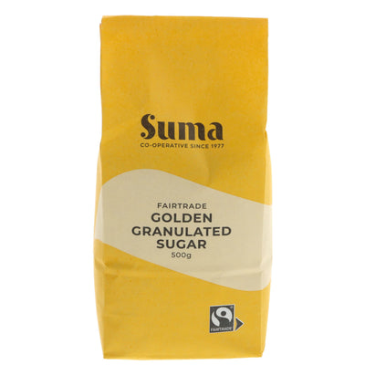 Suma | Golden Granulated Sugar - Fairly Traded | 500g