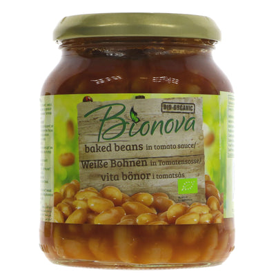 Bionova | Baked Beans - organic - jarred | 340g
