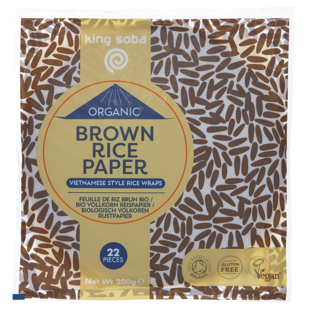 King Soba | Brown Rice Paper | 200g