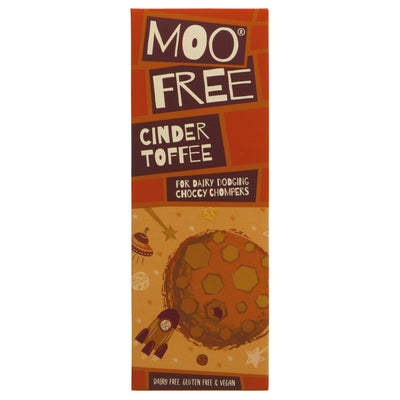 Moo Free | Cinder Toffee Bar | 80G